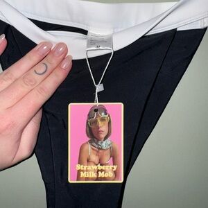 Strawberry Milk Mob Monochrome Bikini Bottom